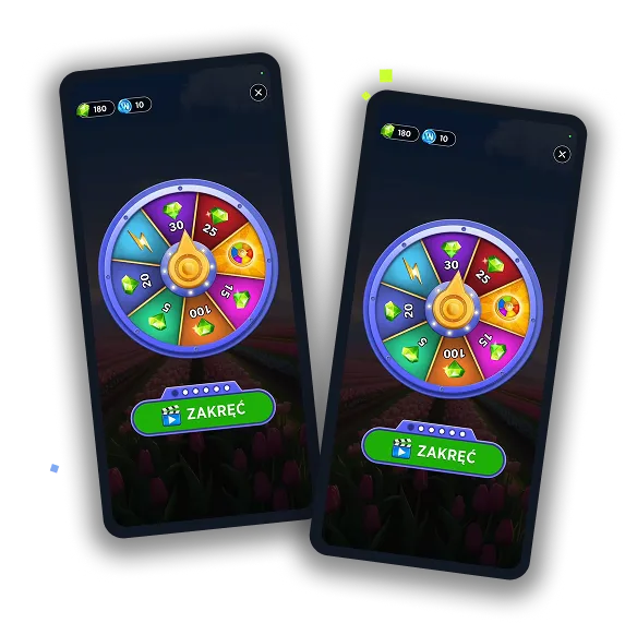 Interactive mobile ads such as rewarded gameplay, automotive visuals, and pop-up overlays.