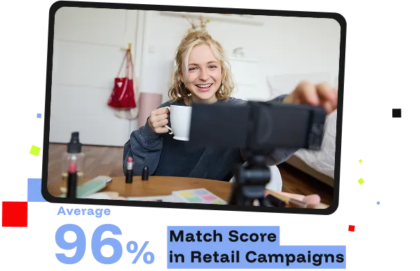Influencer engaging with viewers while livestreaming.